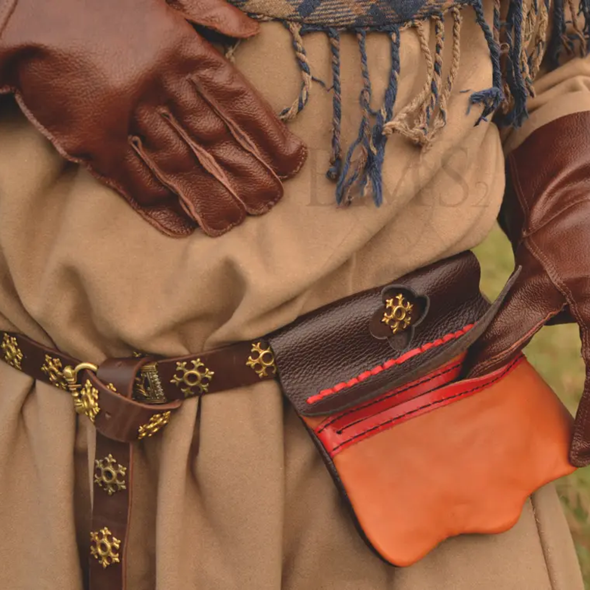 Tempered Leather Belt - Leather Brown