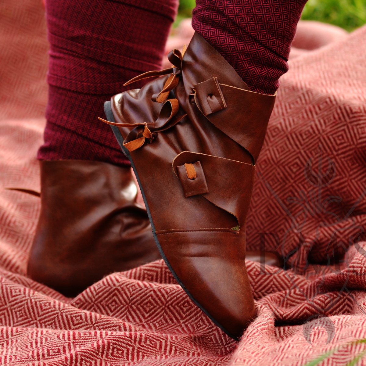 Viking shoes 10th century for SCA