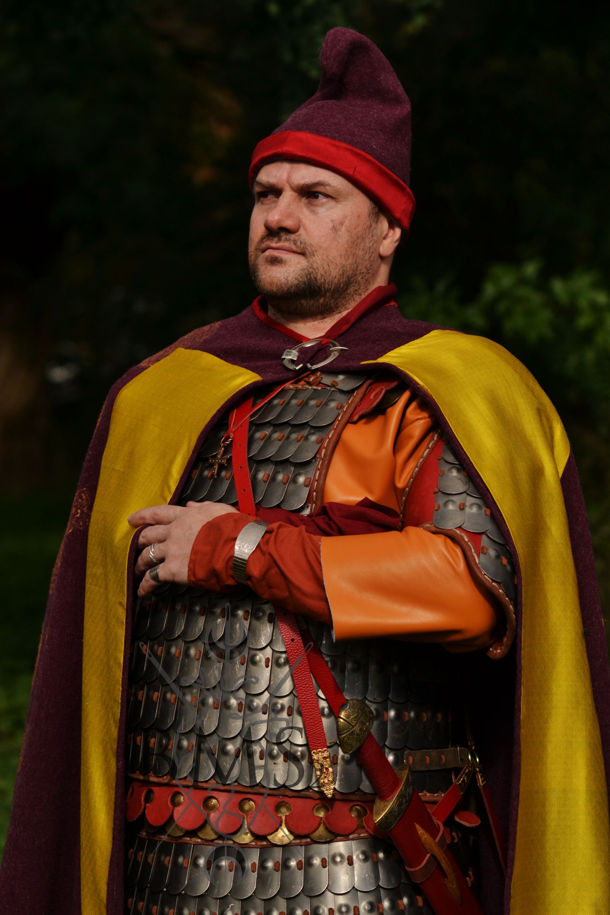 Medieval (Byzantine) woolen cloak 10th-12th centuries