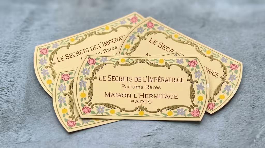Vintage & Antique Inspired Perfume Labels