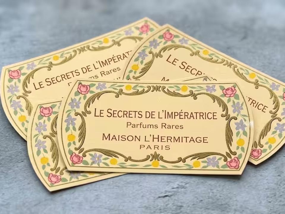 Vintage & Antique Inspired Perfume Labels