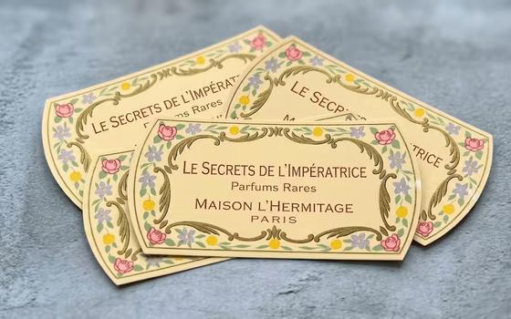 Vintage & Antique Inspired Perfume Labels