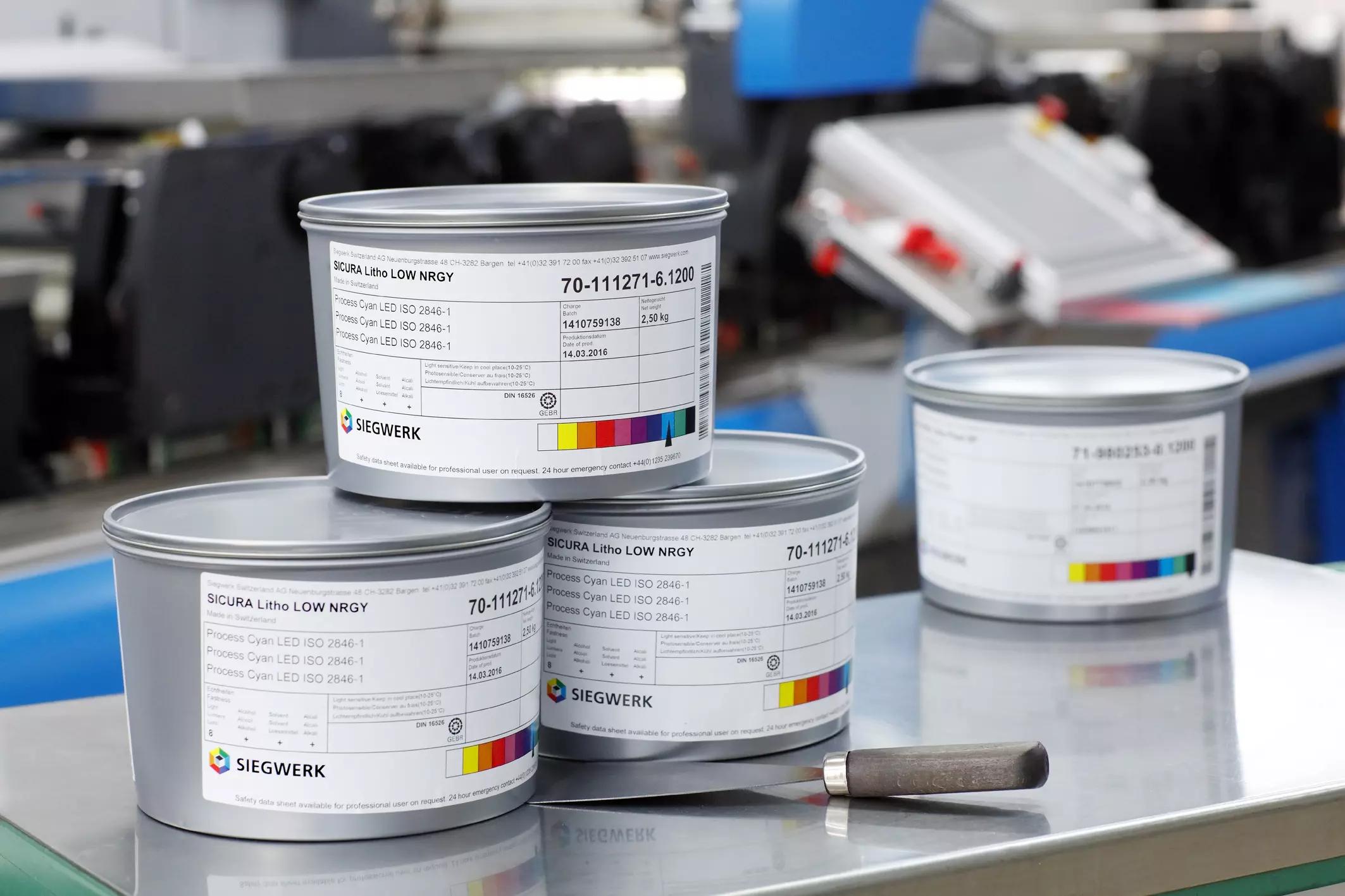 Premium Label Printing Inks