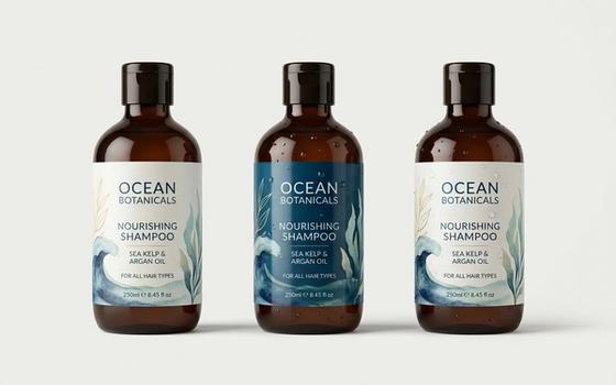 Waterproof Shampoo Bottle Roll Labels
