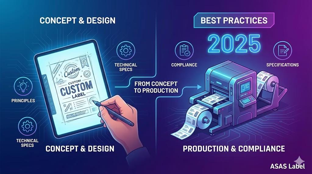 Custom Label Design Guide: From Concept to Production