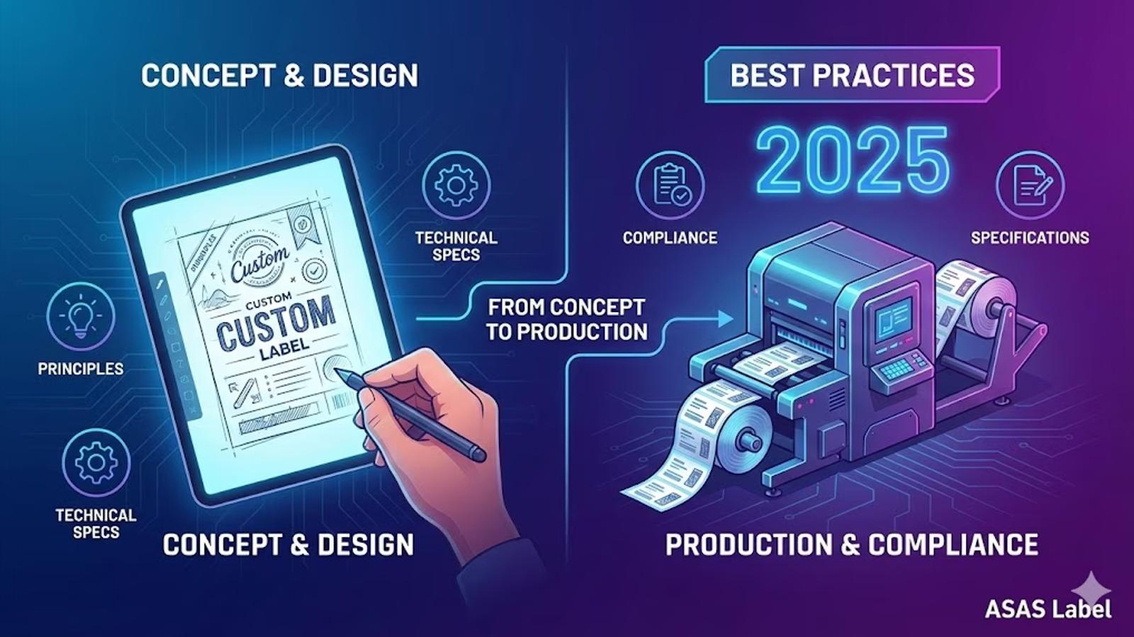 Custom Label Design Guide: From Concept to Production