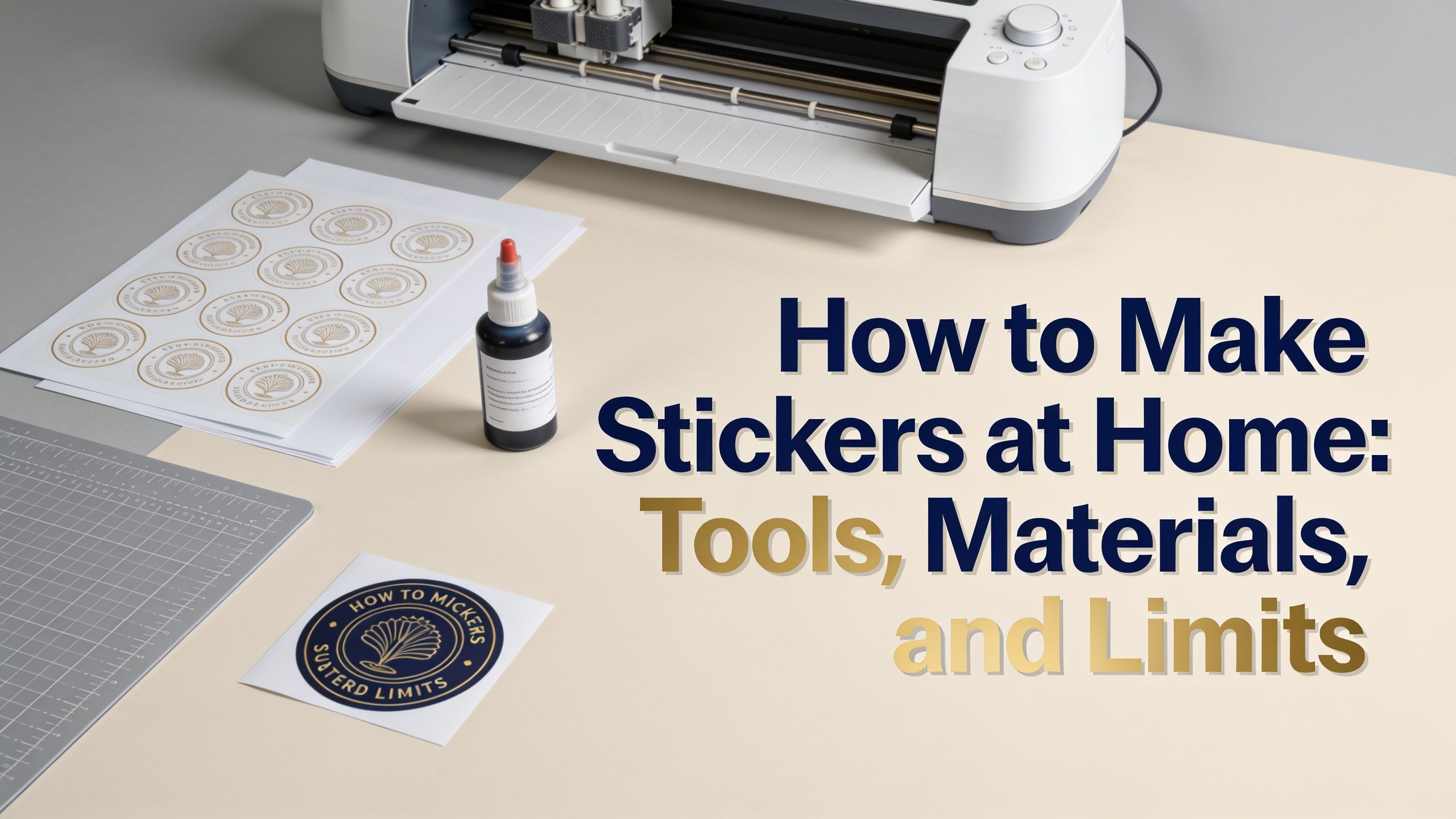 How to Make Stickers at Home: Tools and Materials