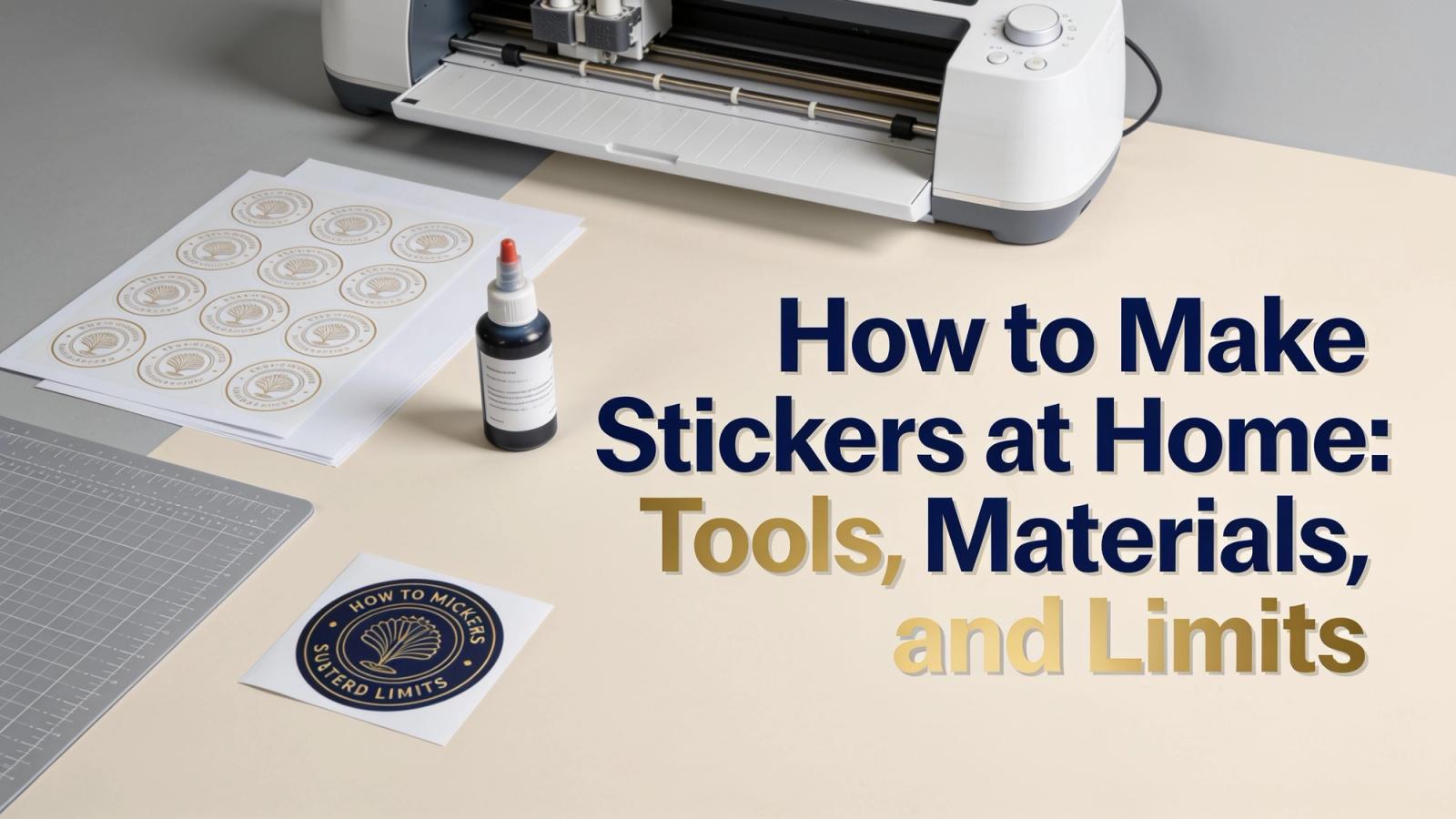 How to Make Stickers at Home: Tools and Materials