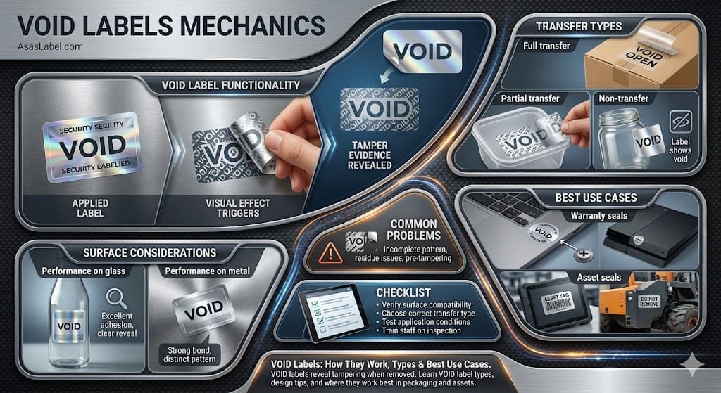 VOID Labels: How They Work, Types & Best Use Cases