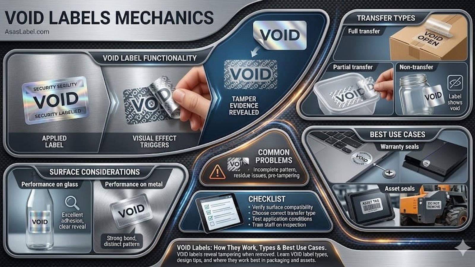 VOID Labels: How They Work, Types & Best Use Cases
