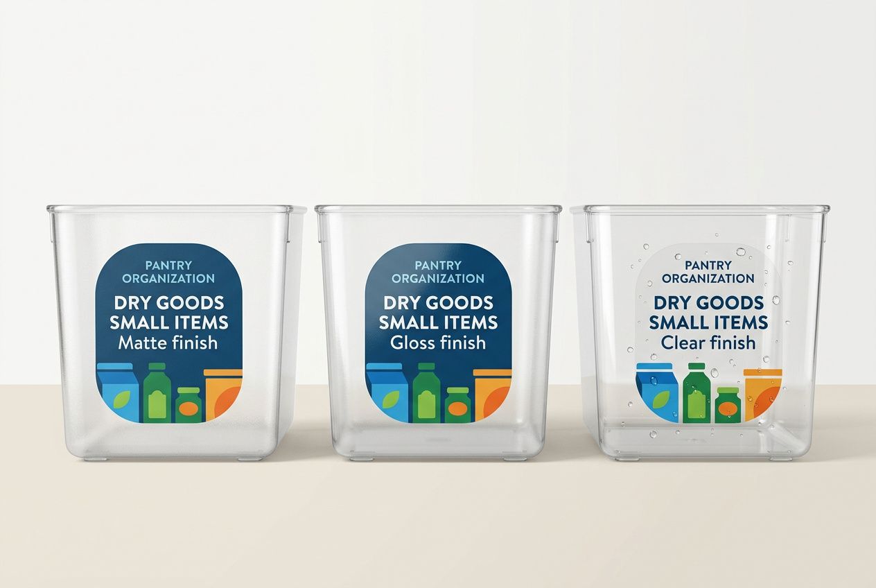 Storage Box Die-Cut Labels