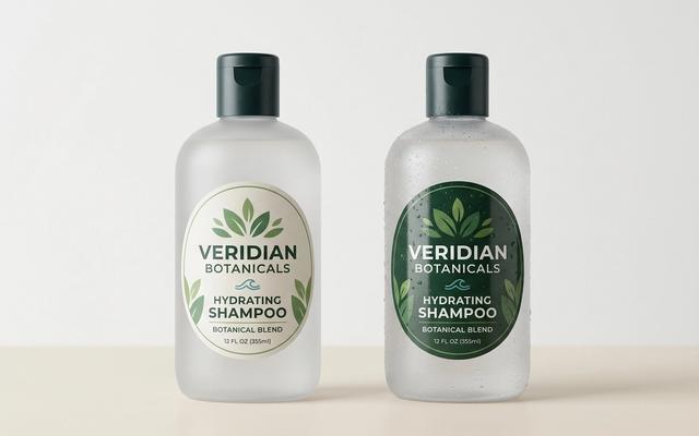 Shampoo Bottles (PE), Squeezable