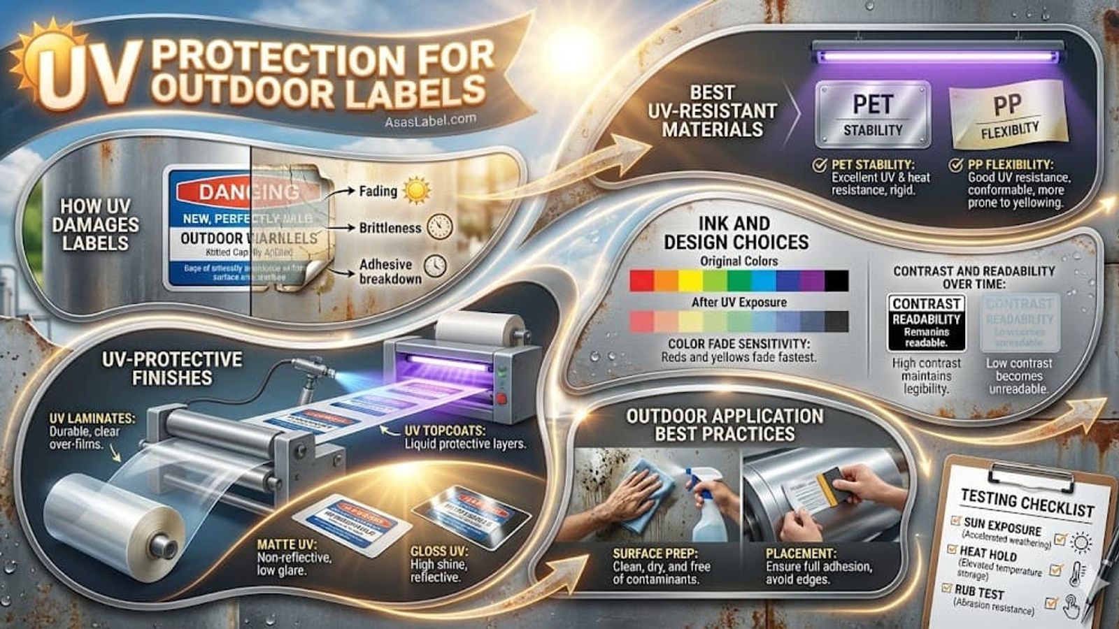UV Protection for Outdoor Labels