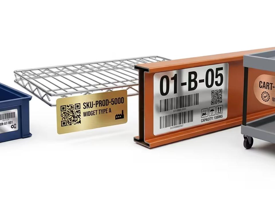 Foil Shelf Labels for Inventory Management