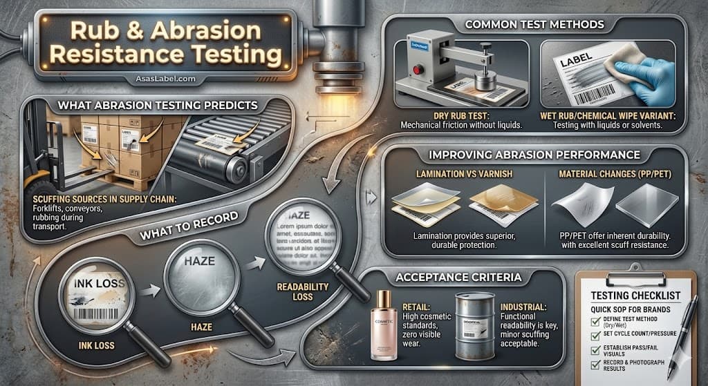 Rub & Abrasion Resistance Testing