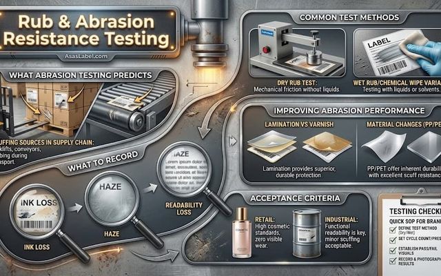 Rub & Abrasion Resistance Testing