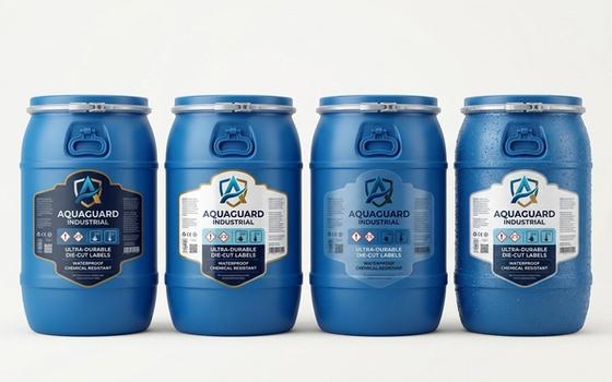 Waterproof Industrial Die-Cut Labels
