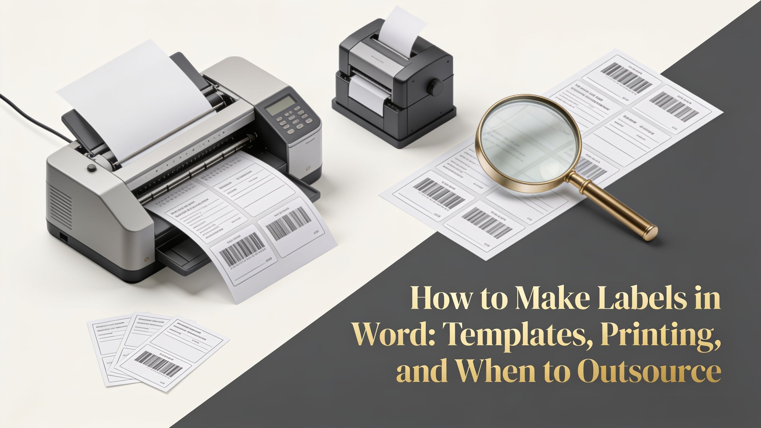 How to Make Labels in Word: Templates and Printing