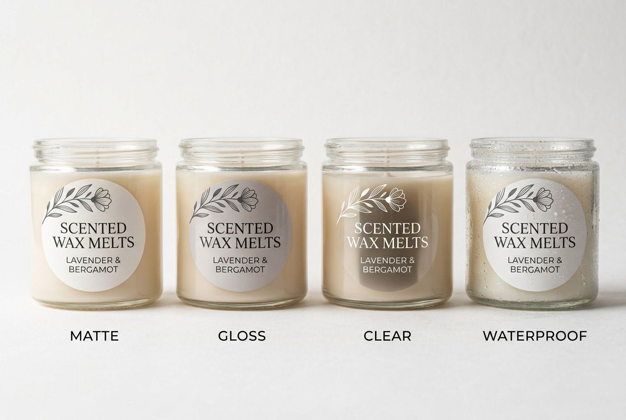 Wax Melt Die-Cut Labels