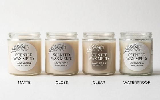ملصقات مقصوصة لشمع المعطرات