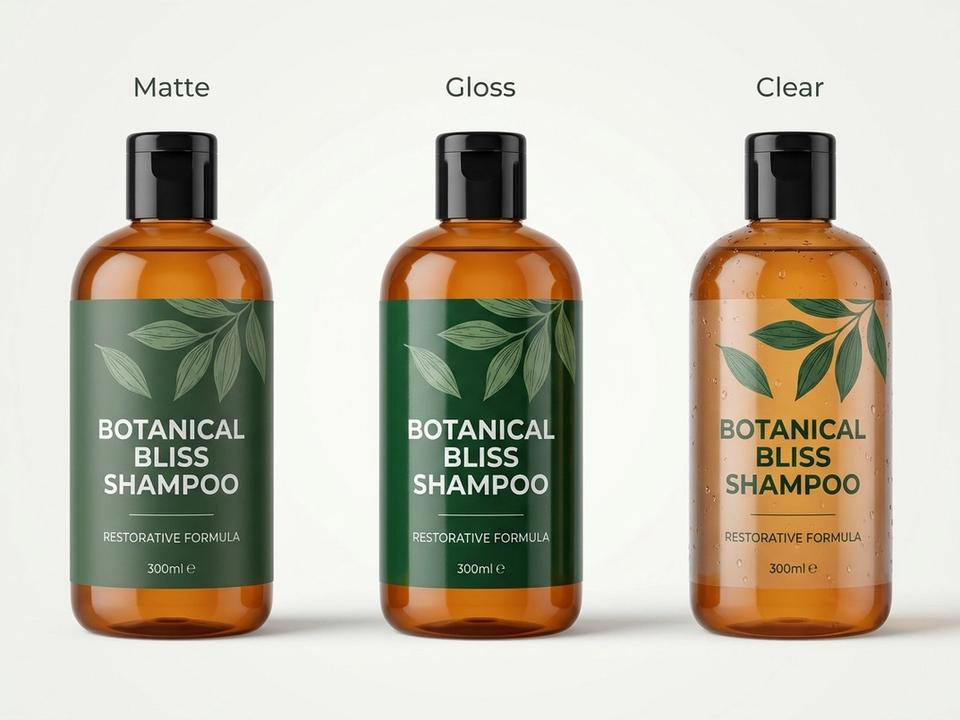 Shampoo Sheet Labels