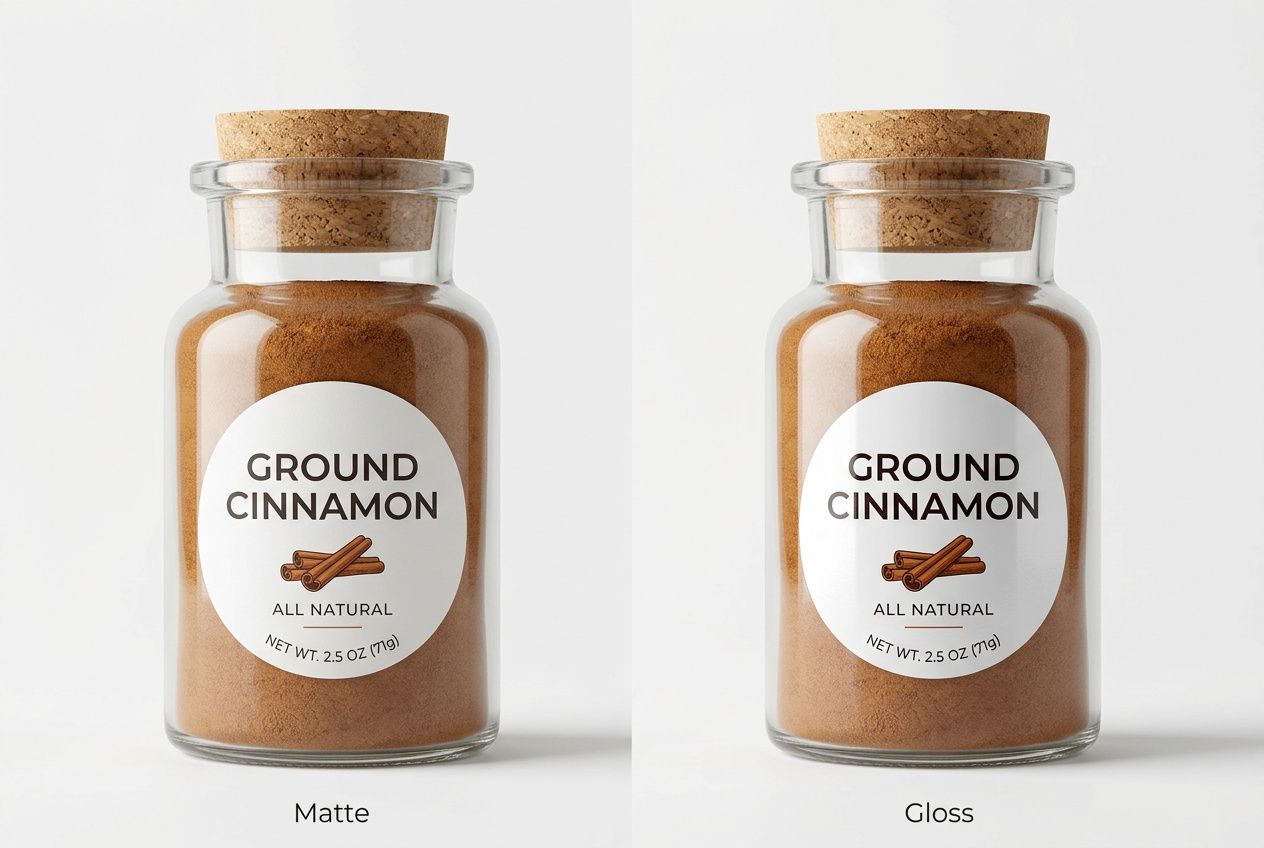 Spice Jar Sheet Labels
