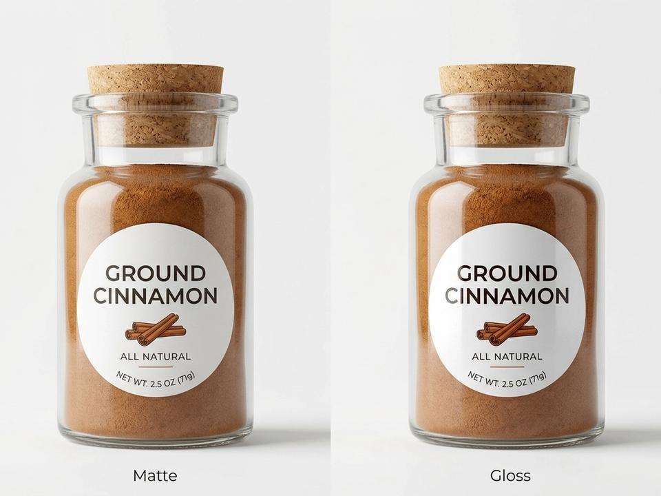 Spice Jar Sheet Labels