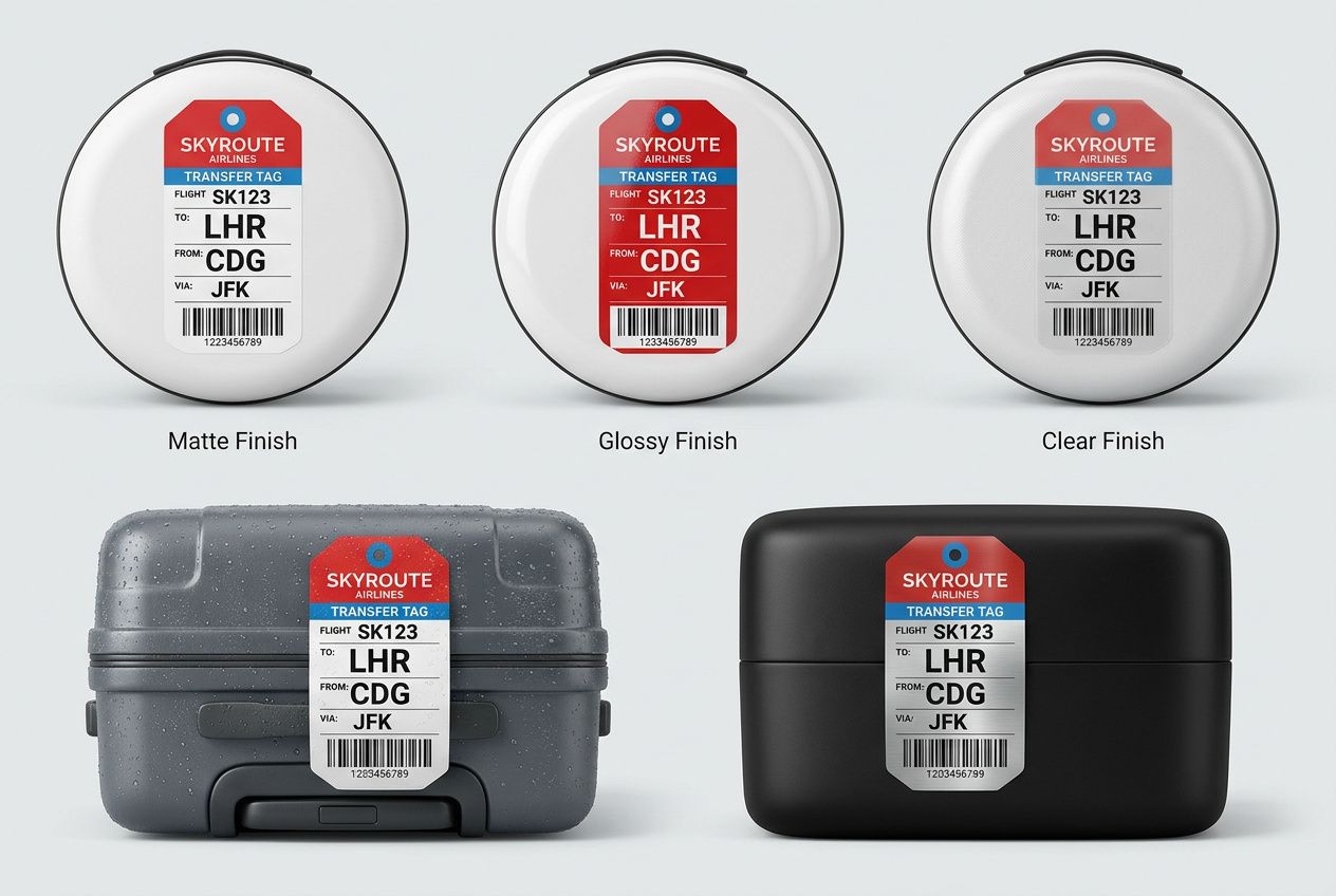 Transfer Baggage Roll Tags