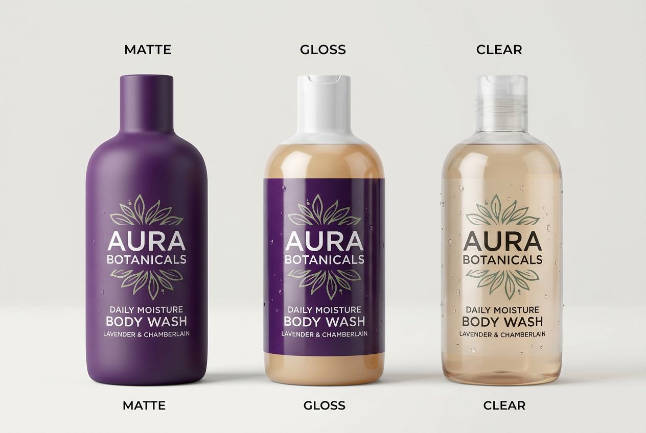 Soap Bottle Shrink Sleeve Labels