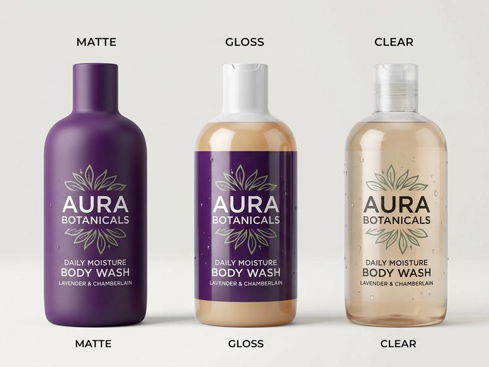 Soap Bottle Shrink Sleeve Labels