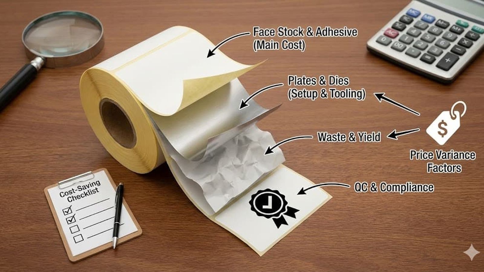 Custom Labels: Understanding Label Cost & Pricing for Manufacturing
