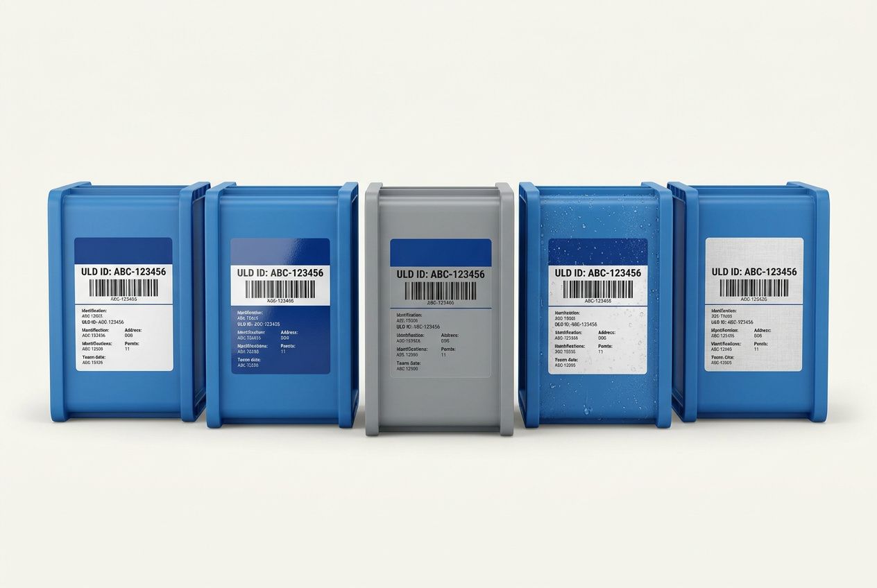 ULD Identification Roll Labels