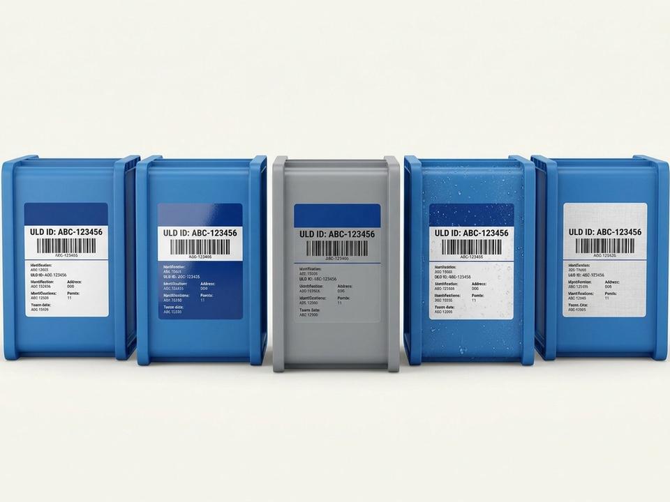 ULD Identification Roll Labels