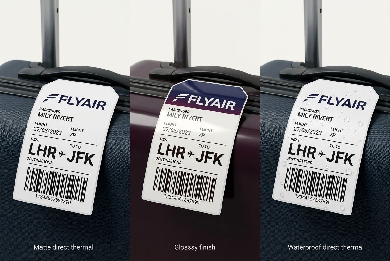 Staff Baggage Direct Thermal Tags