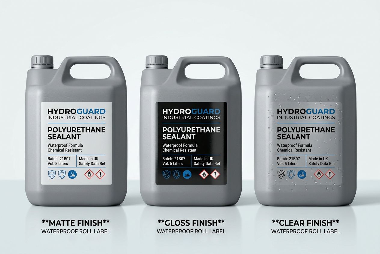 Waterproof Industrial Roll Labels