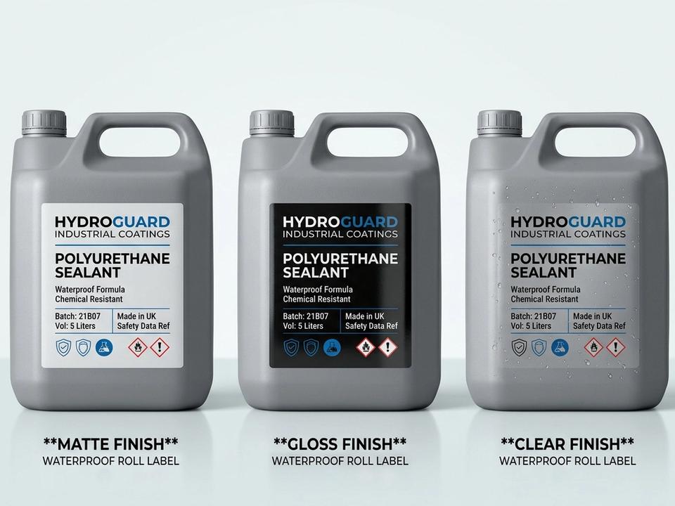 Waterproof Industrial Roll Labels