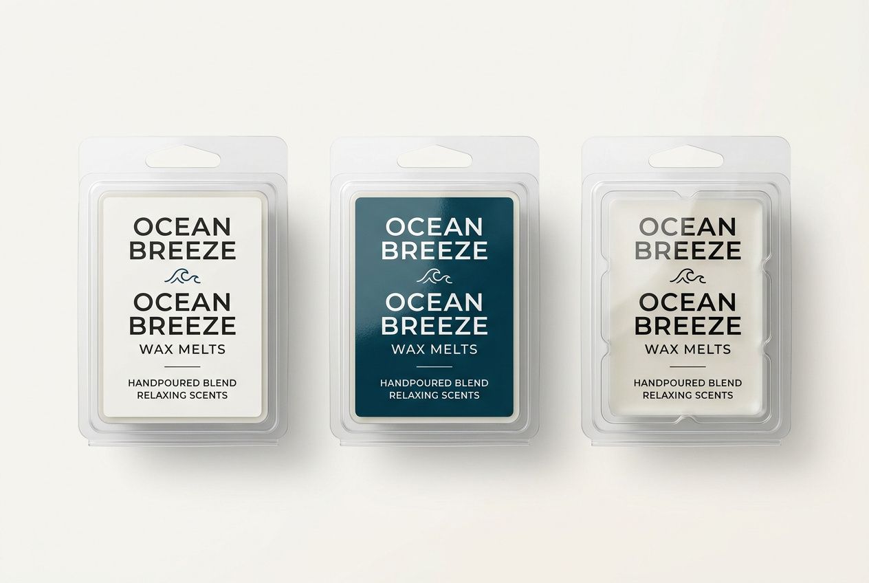 Wax Melt Roll Labels