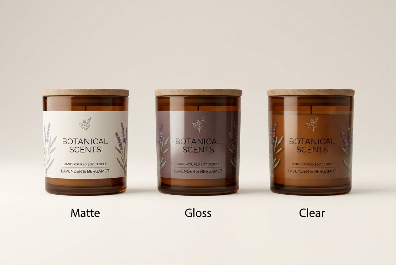 Wrap-Around Candle Roll Labels