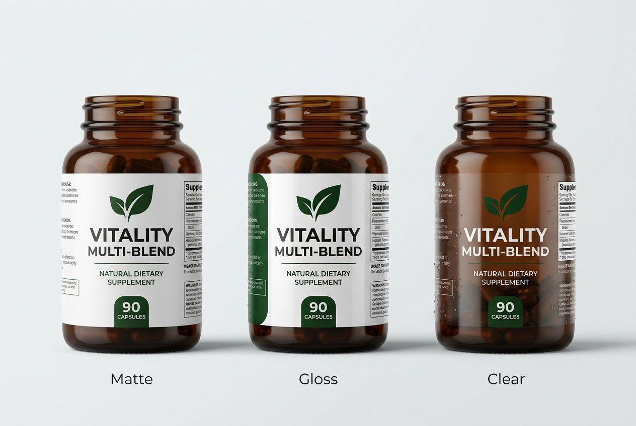 Supplement Die-Cut Labels