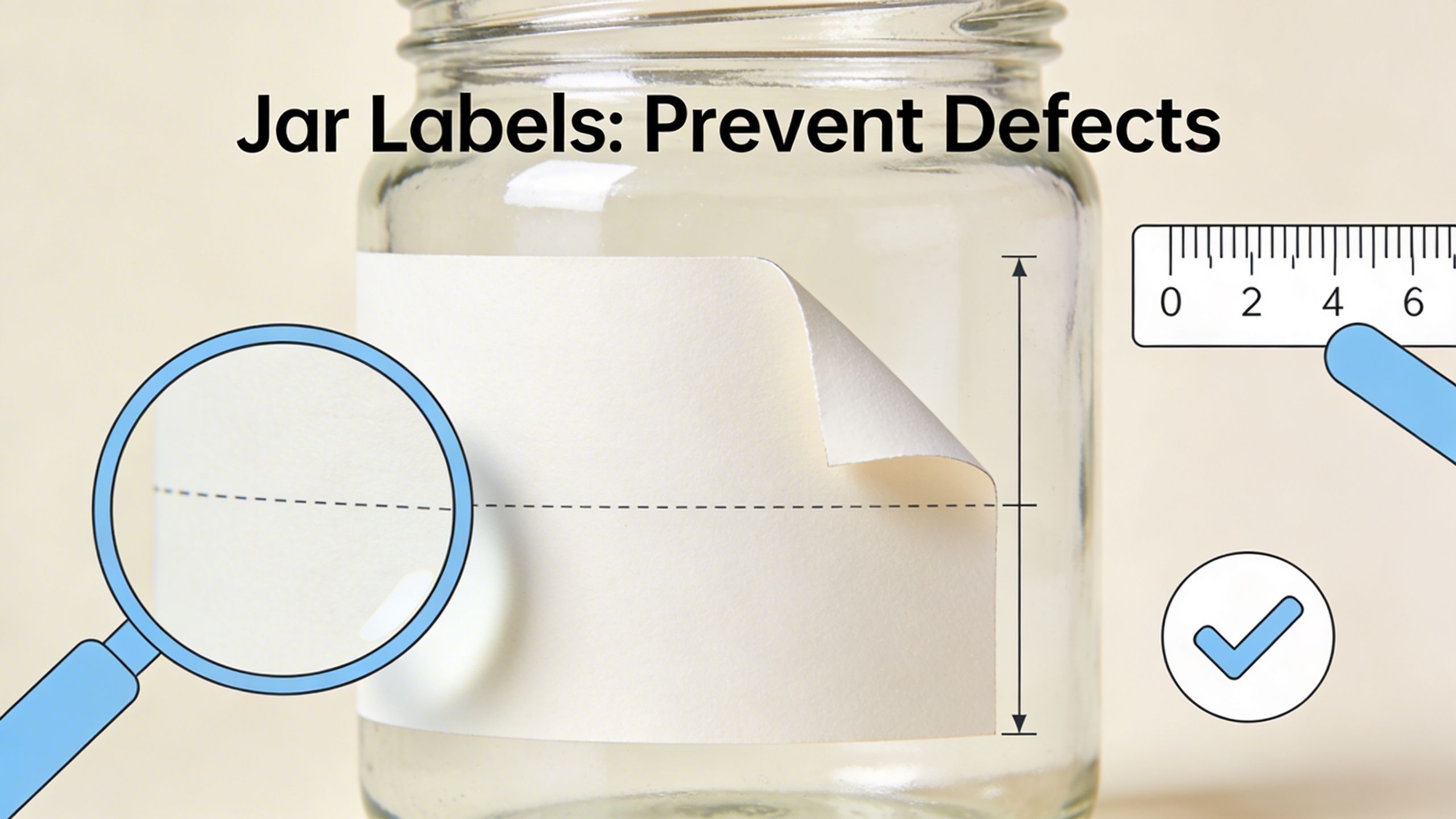 Jar Labels: How to Prevent Bubbles, Wrinkles & Edge Lift