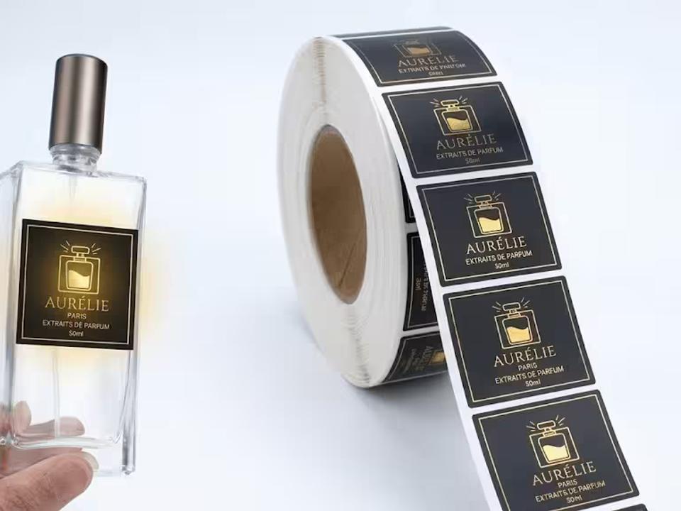 Waterproof & Oil-Resistant Perfume Labels