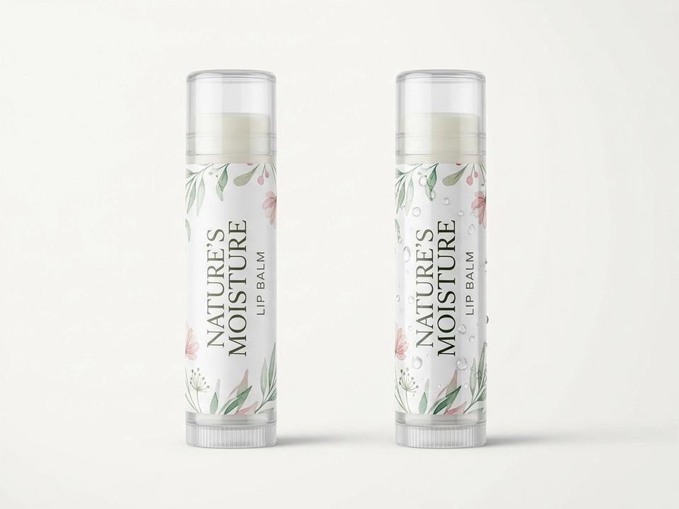 Waterproof Lip Balm Sheet Labels