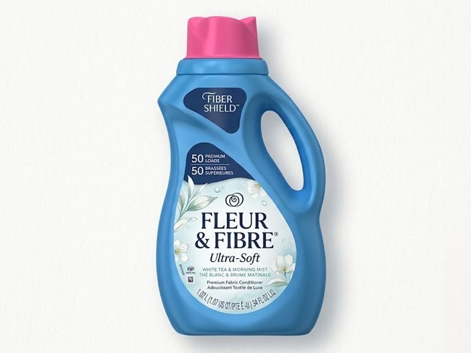 Fabric softener label