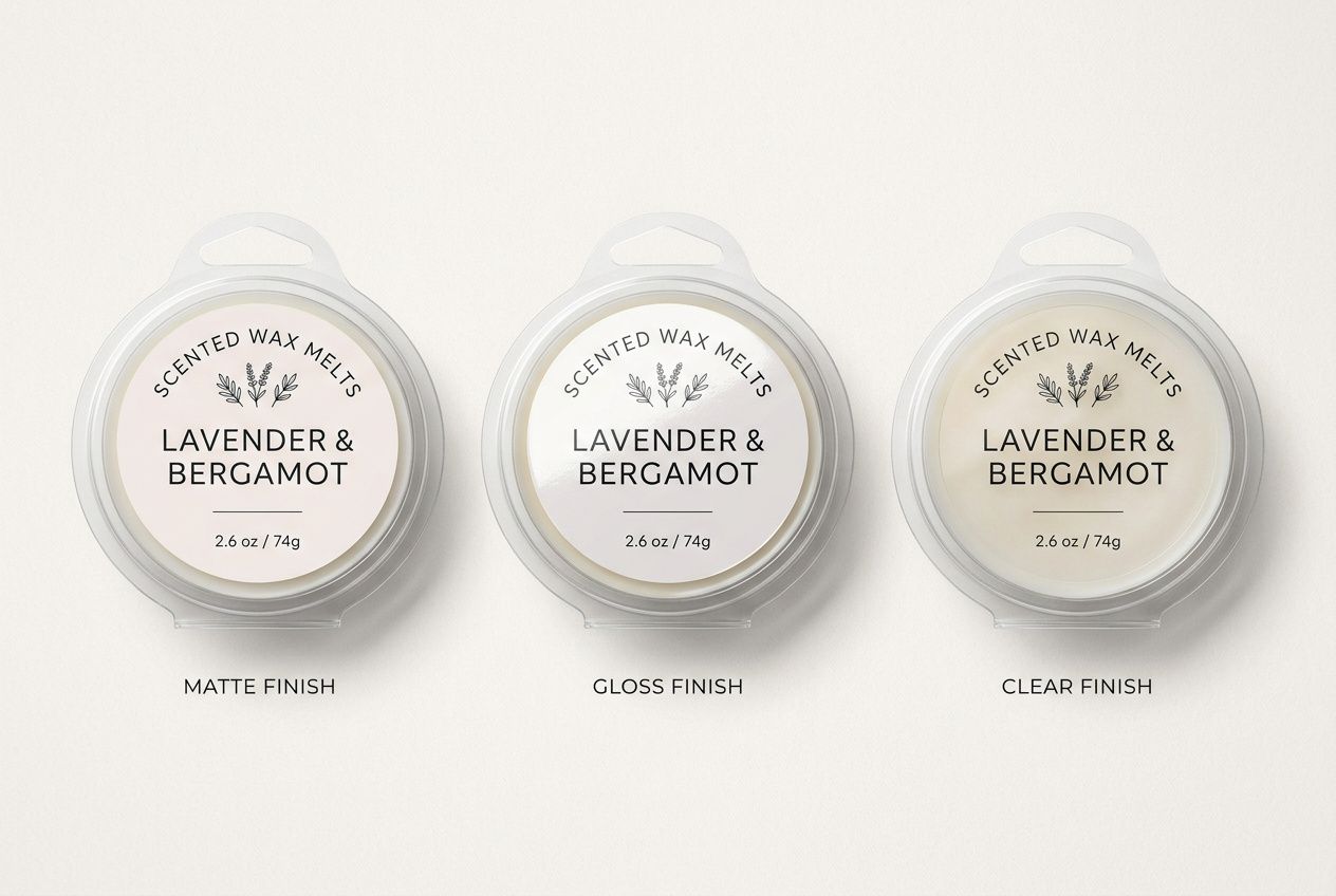 Wax Melt Sheet Labels