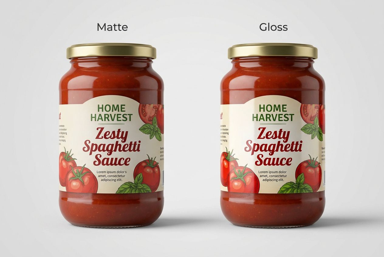 Spaghetti Sauce Sheet Labels