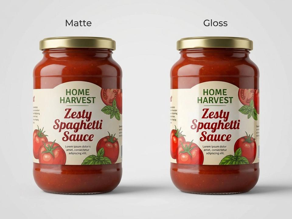 Spaghetti Sauce Sheet Labels