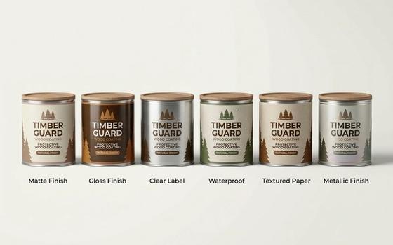 Wood Coating Roll Labels