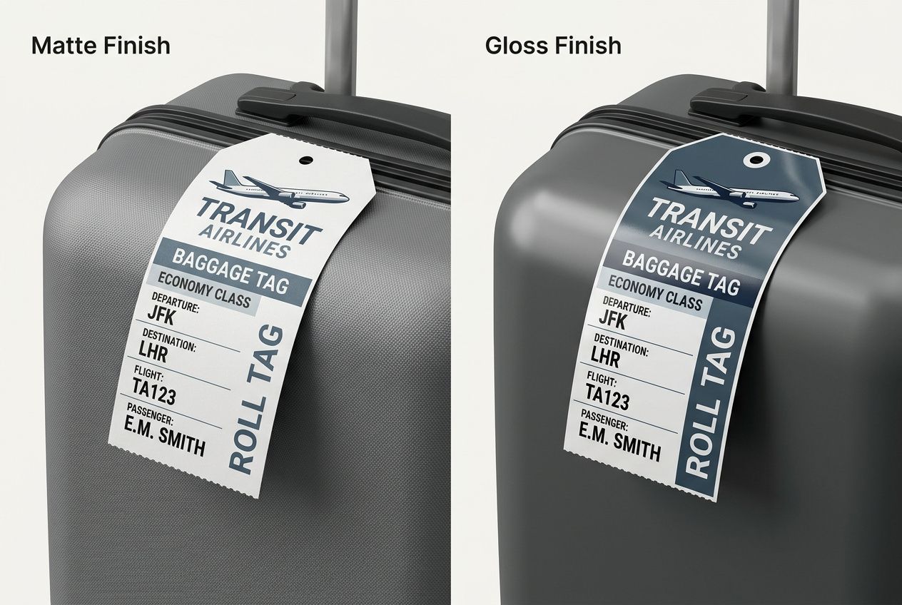 Transit Baggage Roll Tags