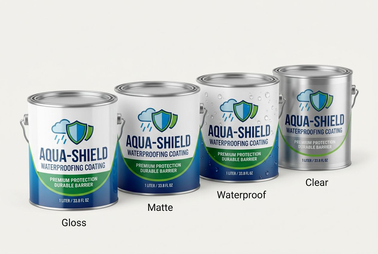 Waterproofing Coating Roll Labels