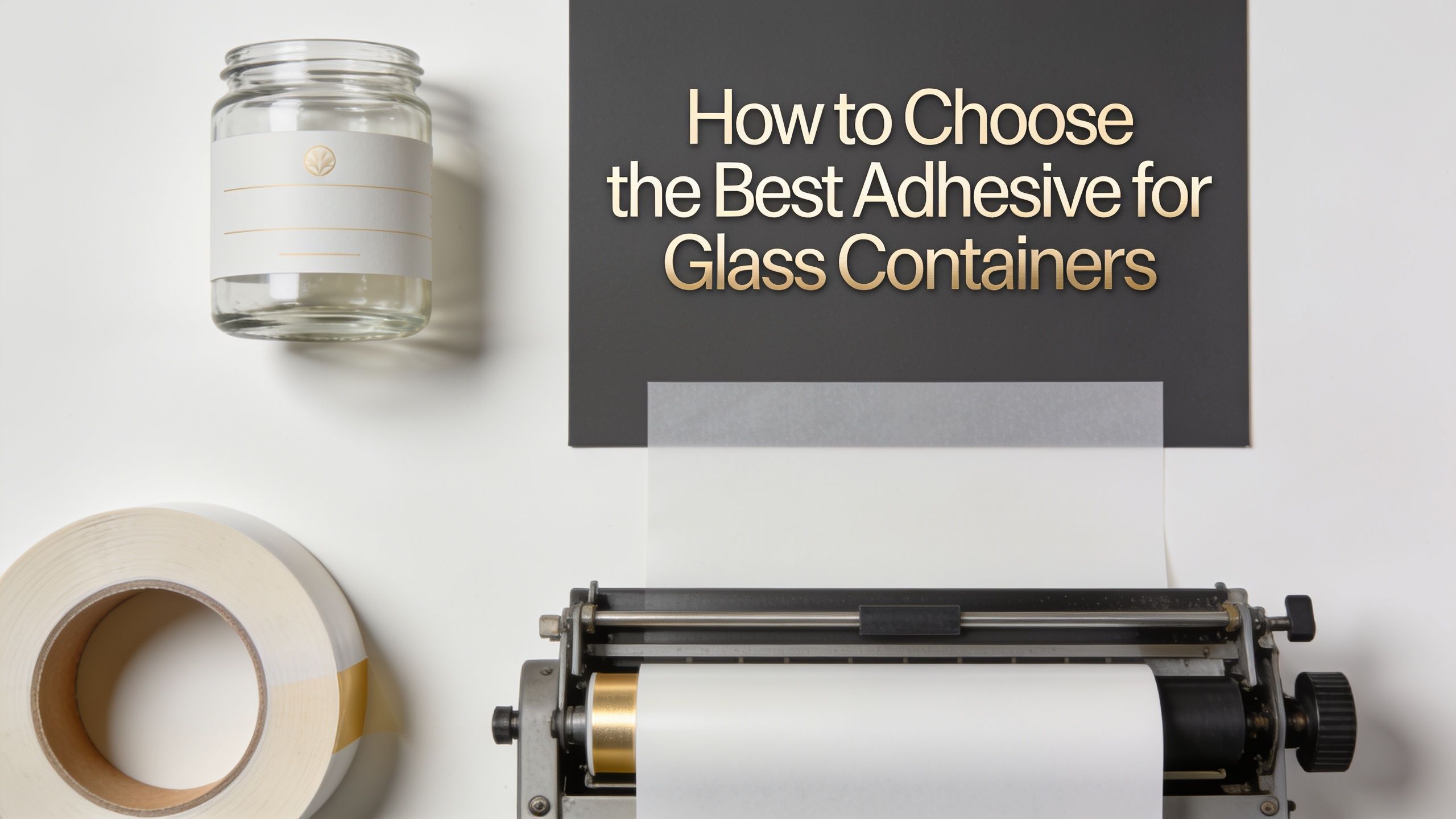 Best Adhesive for Glass Containers: A Buyer's Guide